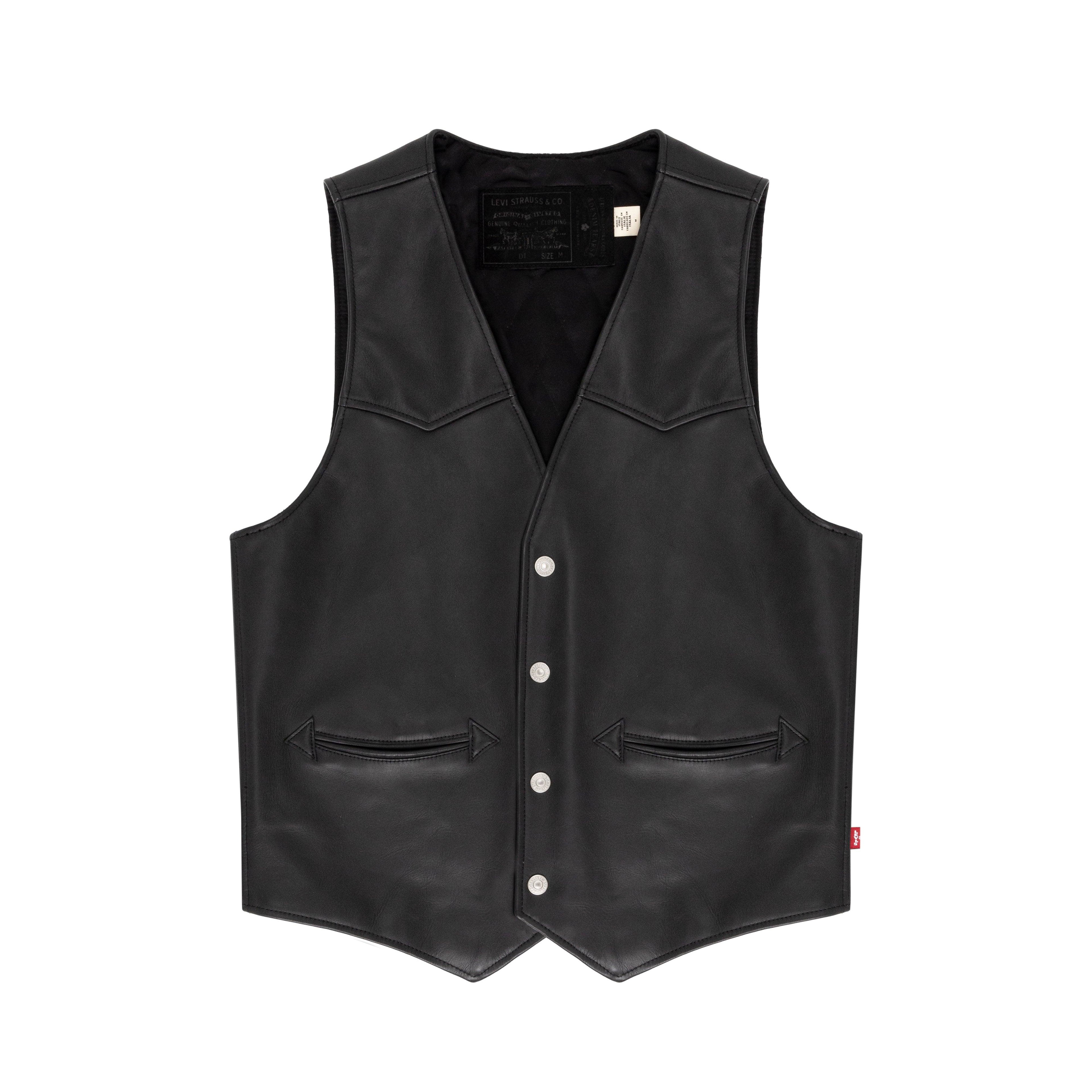 Denim Tears - Men's Tracyís King Tut Vest - (Black) by DENIM TEARS