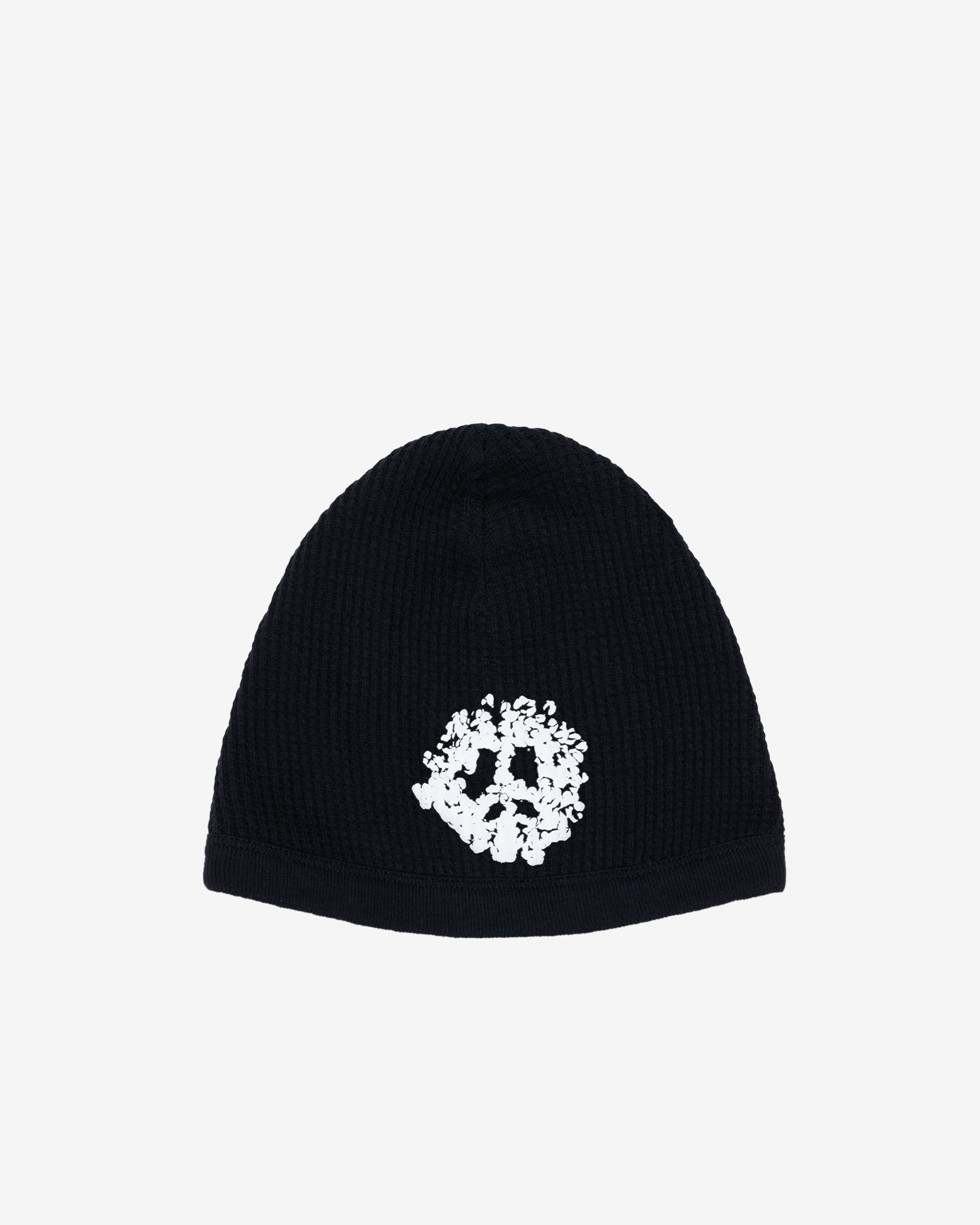 Denim Tears - Men's Waffle Skully - (Black) by DENIM TEARS