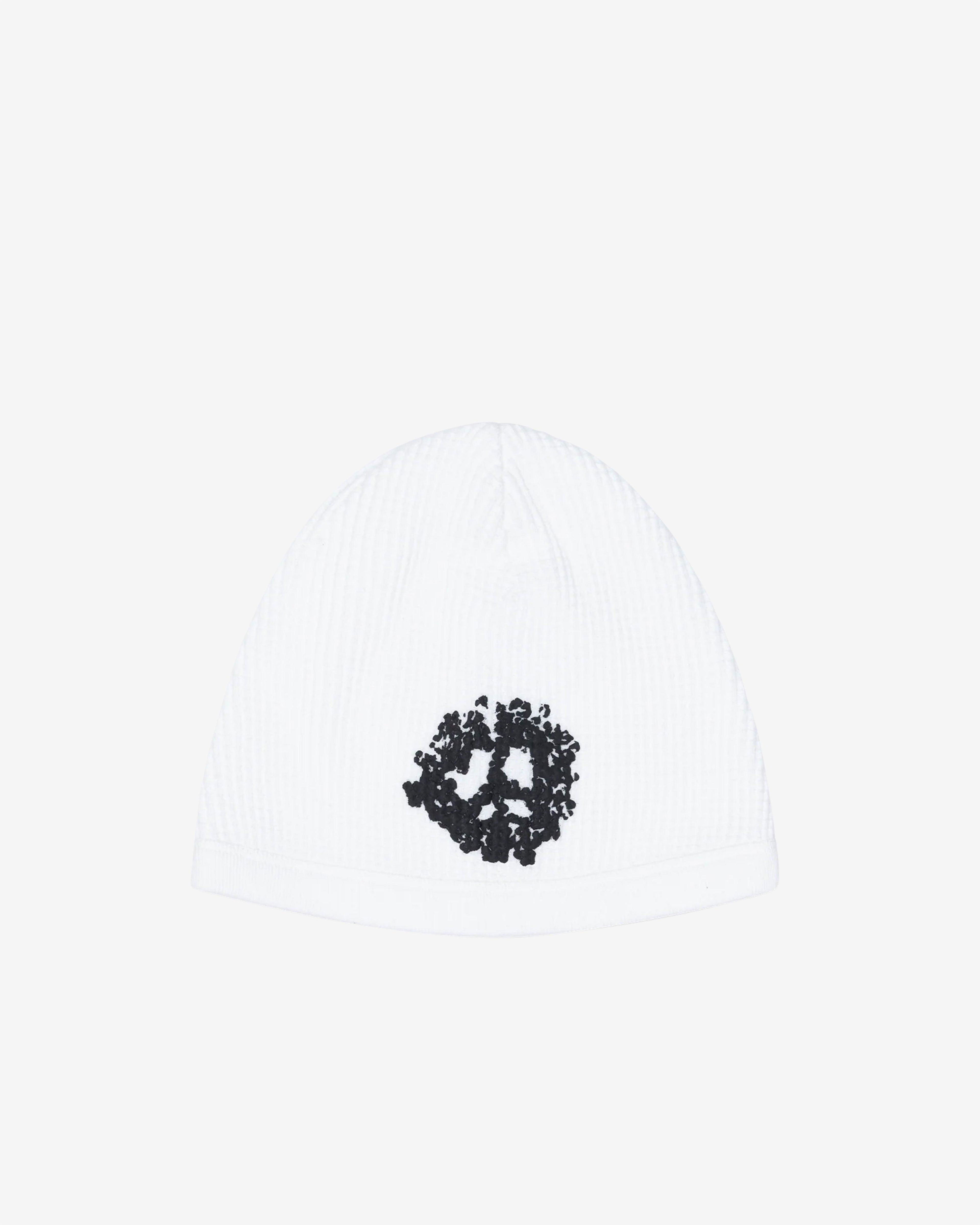 Denim Tears - Men's Waffle Skully - (White) by DENIM TEARS