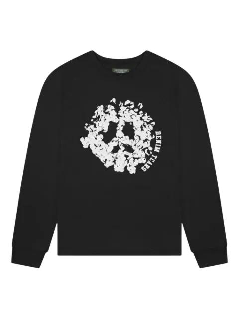 University "Black" sweatshirt by DENIM TEARS