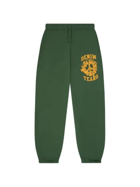 University graphic-print sweatpants by DENIM TEARS