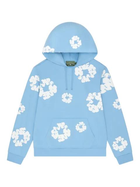 Wreath hoodie by DENIM TEARS