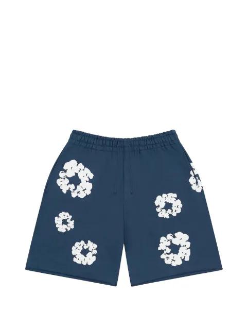 Wreath shorts by DENIM TEARS