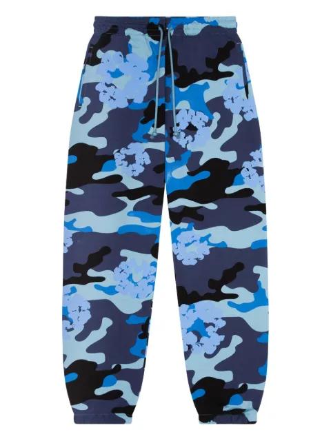 Wreath track pants by DENIM TEARS