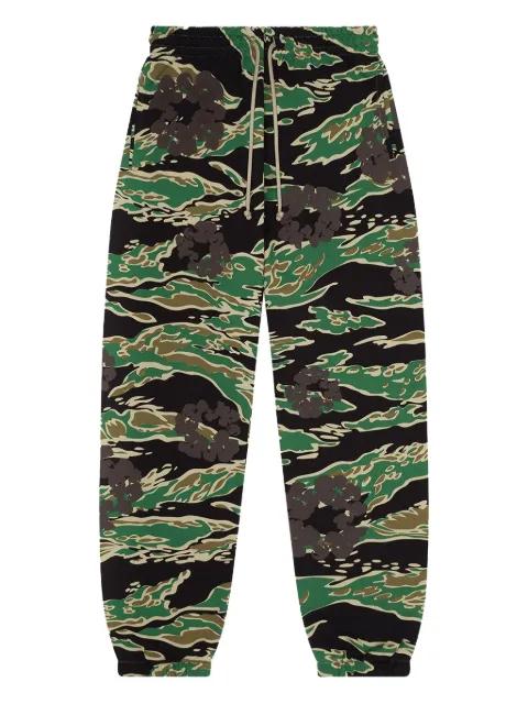 Wreath track pants by DENIM TEARS