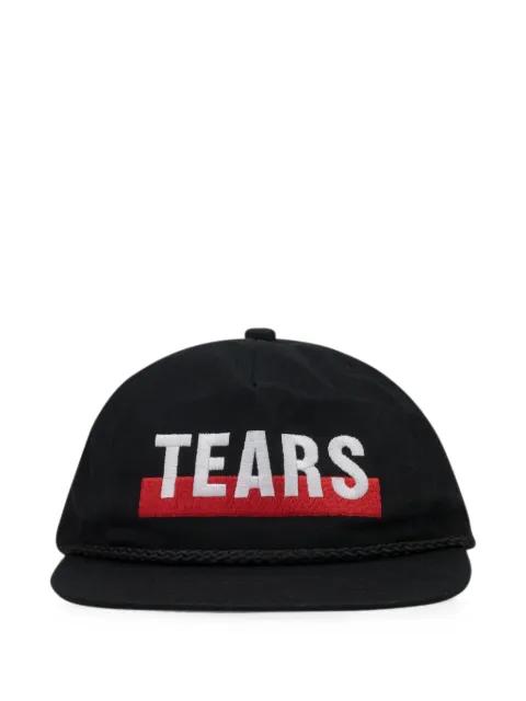 logo-embroidered baseball cap by DENIM TEARS