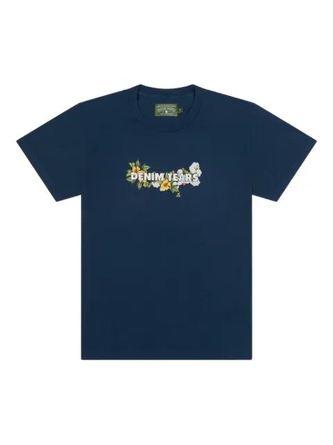 logo-print T-shirt by DENIM TEARS