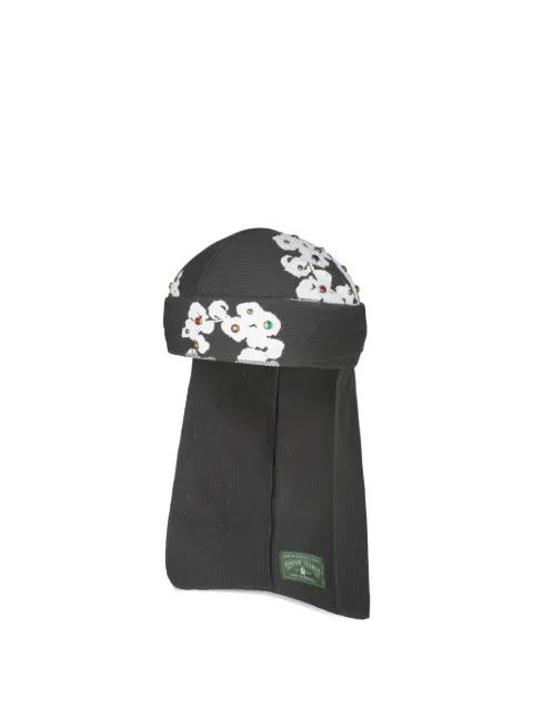 rhinestone-embellished durag by DENIM TEARS
