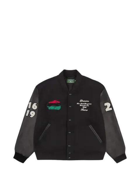varsity bomber jacket by DENIM TEARS