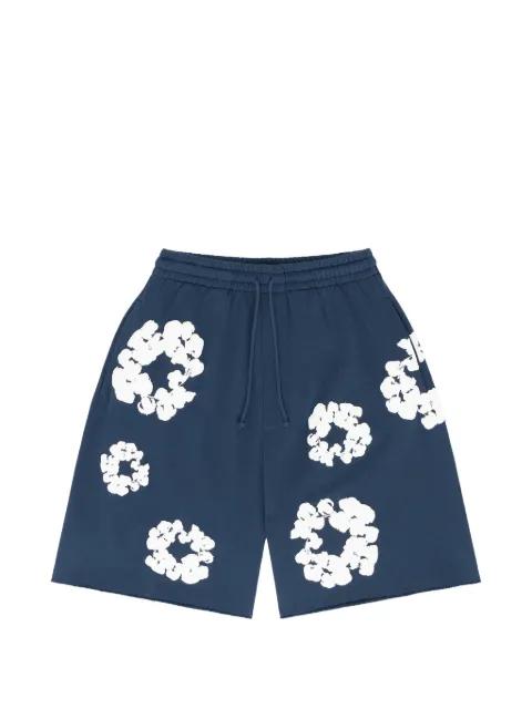 wreath shorts by DENIM TEARS