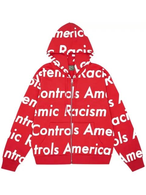 x Arthur Jafa SRCA hoodie by DENIM TEARS