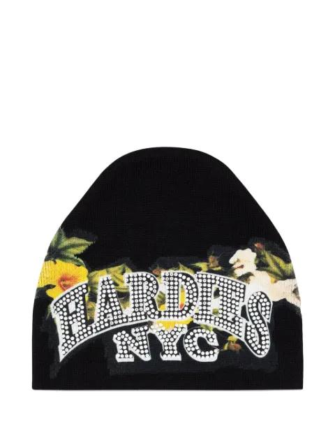 x Hardies NYC floral-print beanie hat by DENIM TEARS
