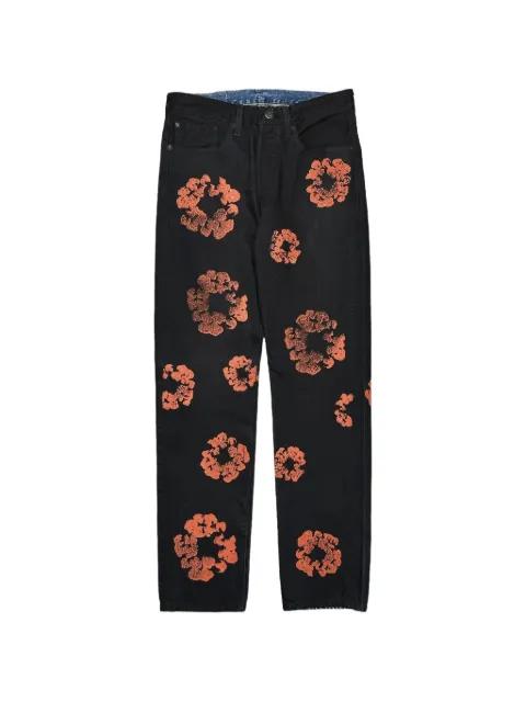 x Levi's 501 The Cotton Wreath jeans by DENIM TEARS