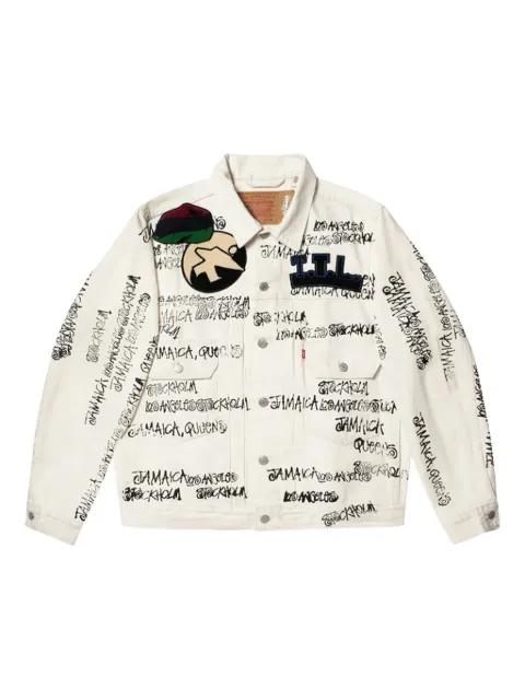 x Stussy x Our Legacy TTL denim jacket by DENIM TEARS