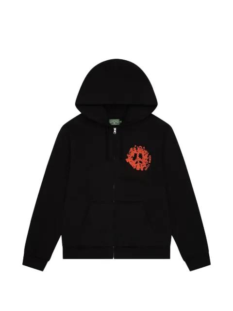 zip hoodie by DENIM TEARS