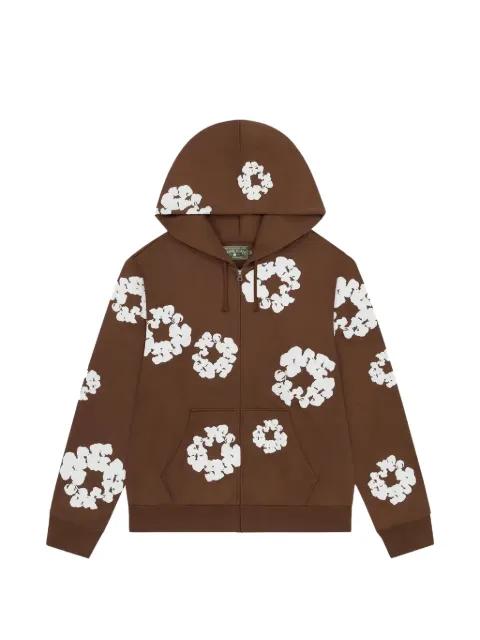 zipped hoodie by DENIM TEARS