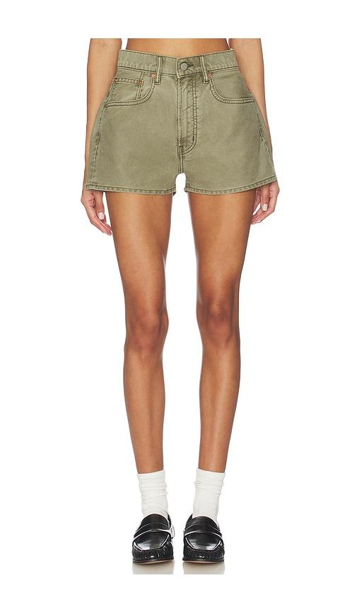 Denimist Haisley Short in Olive by DENIMIST