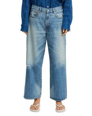 Georgia High Rise Wide Leg Jeans in Glenmore Blue by DENIMIST