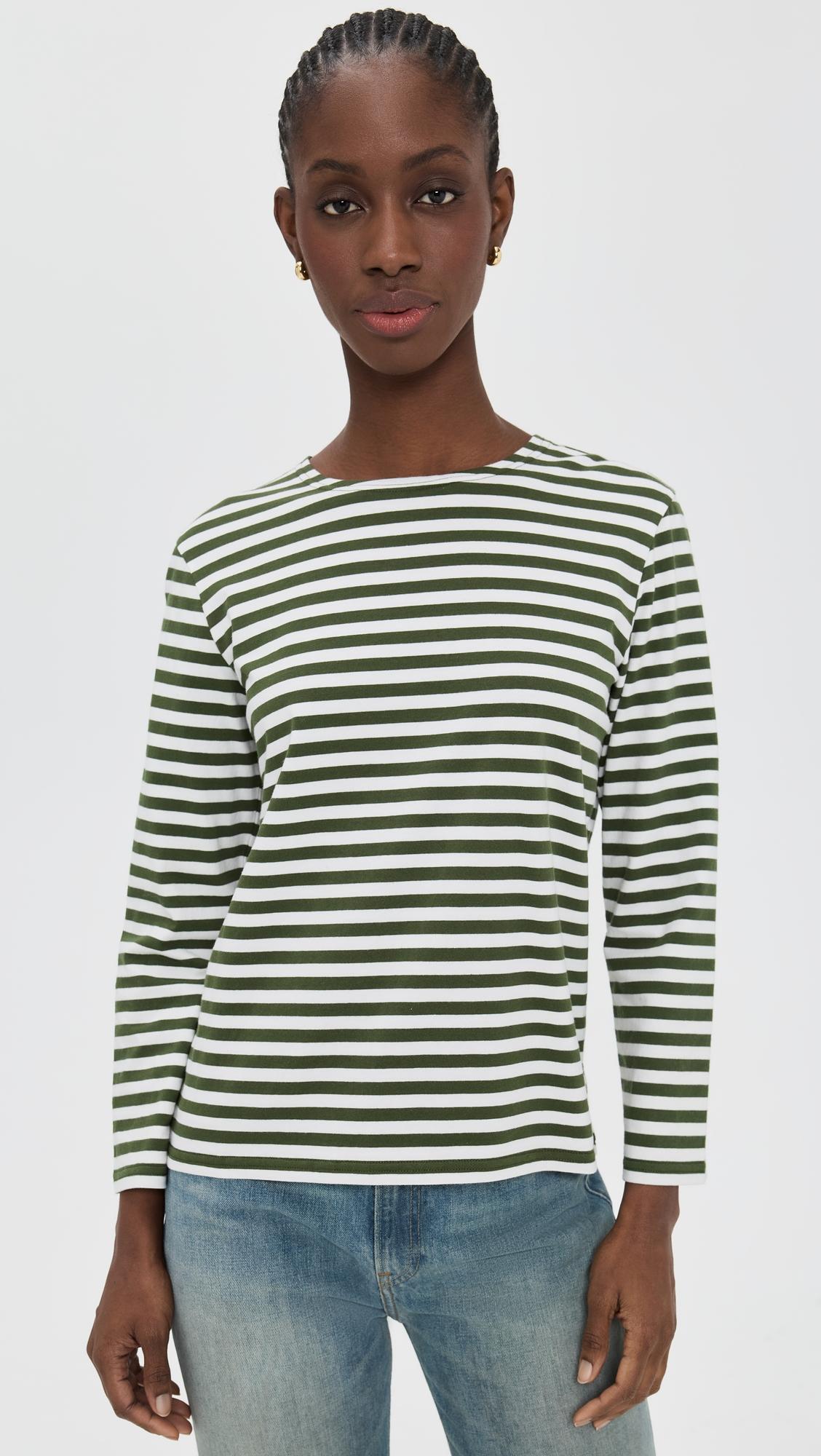 Long Sleeve Boat Neck Tee by DENIMIST