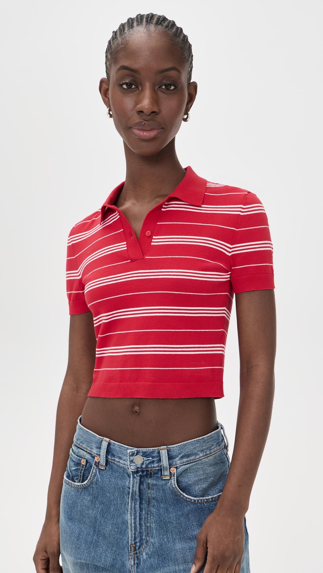 Shrunken Polo Sweater by DENIMIST