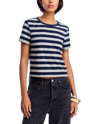 Striped Baby Tee by DENIMIST