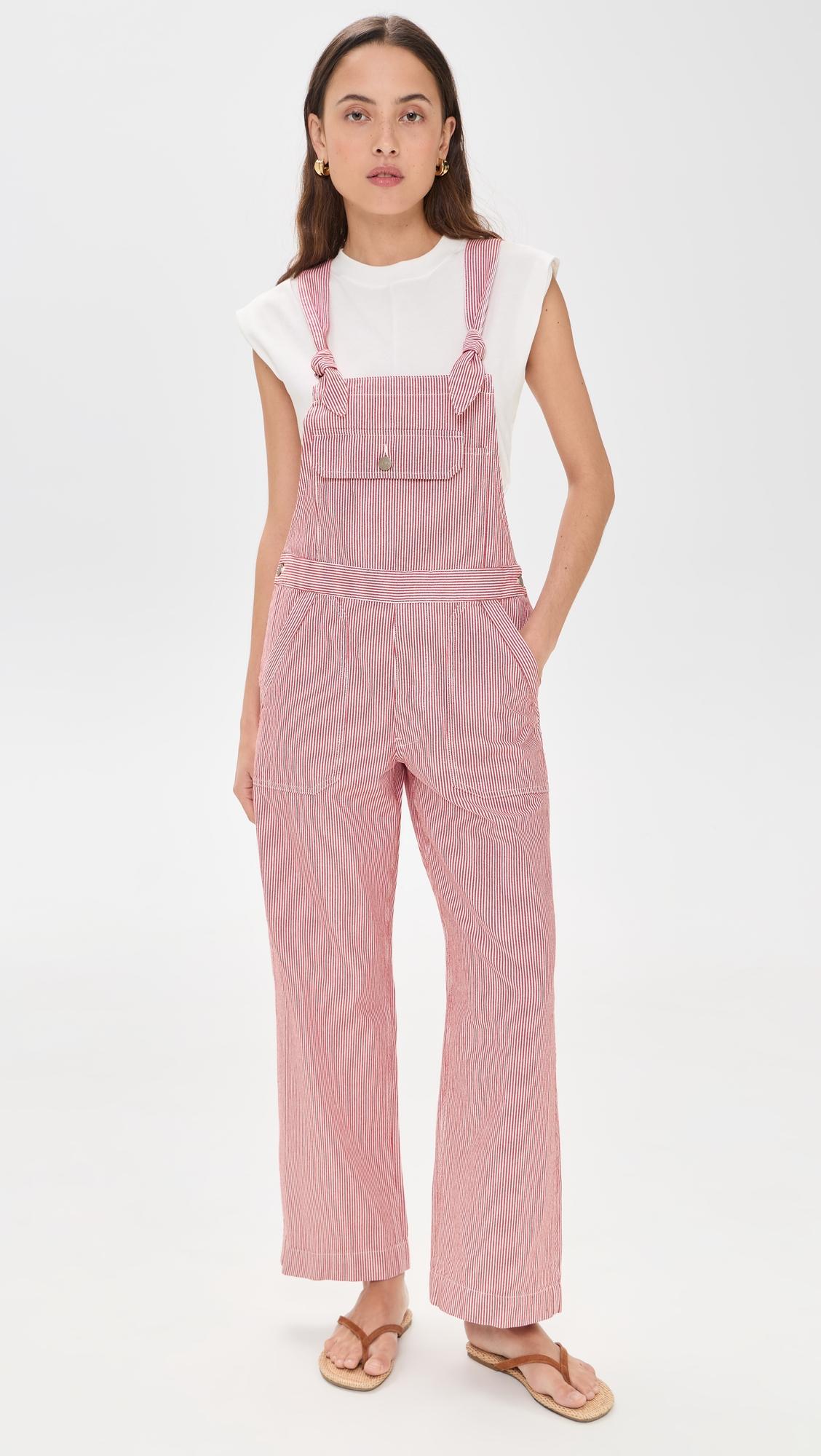 Tie Strap Relaxed Overalls by DENIMIST