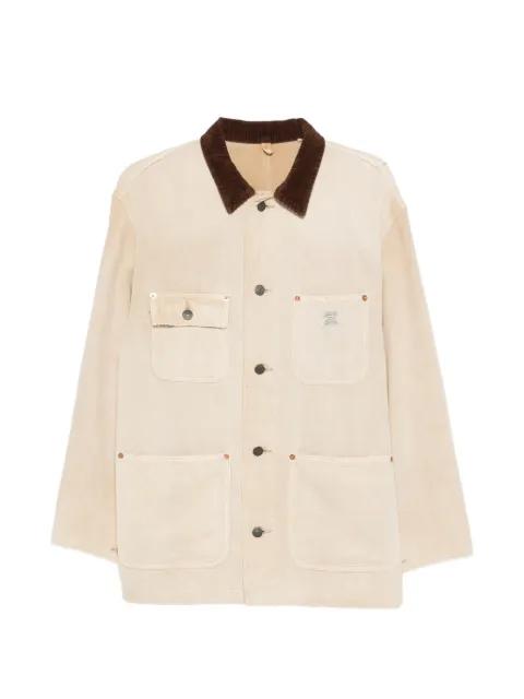 corduroy collared jacket by DENIMIST