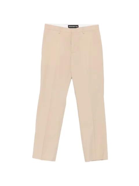 Warren logo-patch trousers by DEPARTMENT 5