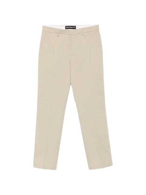 Warren logo-patch trousers by DEPARTMENT 5