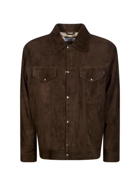 buttoned suede jacket by DEPARTMENT 5