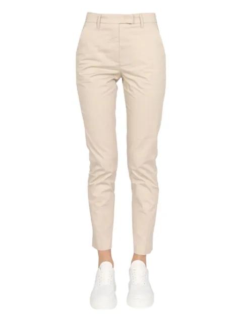 cotton slim-fit trousers by DEPARTMENT 5