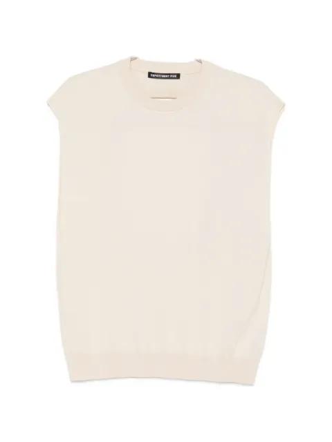 cut-out sleeveless top by DEPARTMENT 5