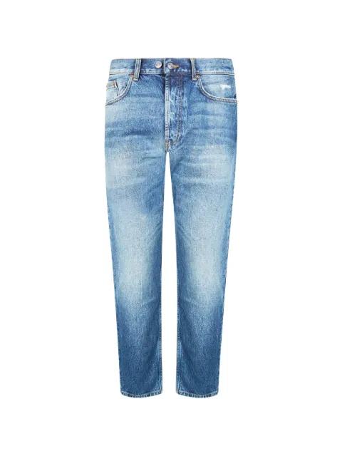 distressed patch jeans by DEPARTMENT 5