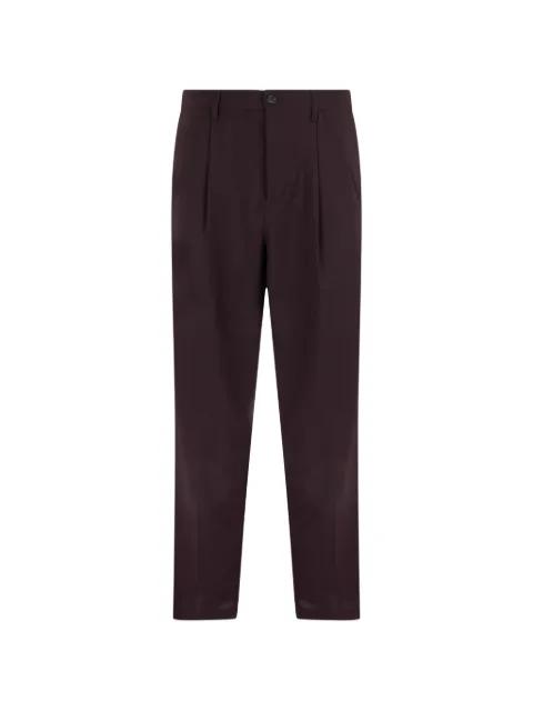 pleat-detail trousers by DEPARTMENT 5
