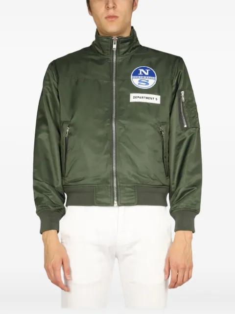 zip-up patch jacket by DEPARTMENT 5