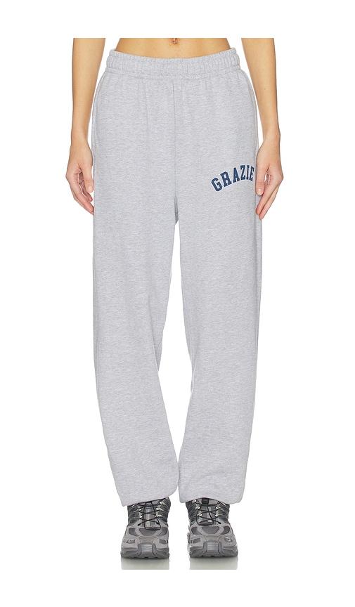 DEPARTURE Grazie Sweatpants With Pockets in Light Grey by DEPARTURE