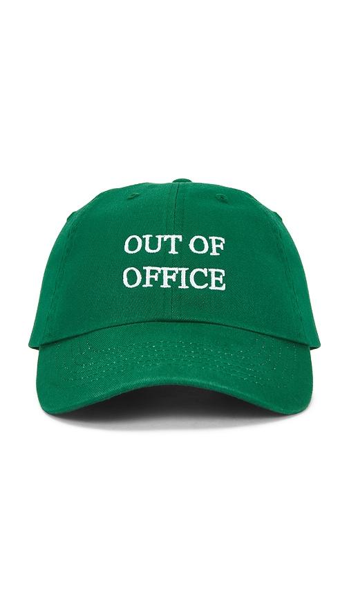 DEPARTURE Out Of Office Cap in Green by DEPARTURE