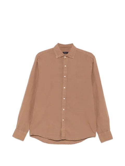 Flynn curved-hem shirt by DEPERLU