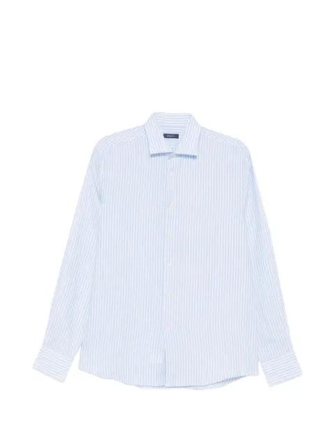 Wally striped long-sleeve shirt by DEPERLU