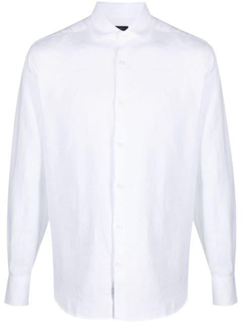 linen button-down shirt by DEPERLU