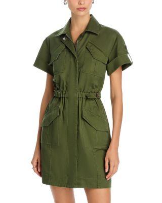 Clotilde Cotton Drill Utility Dress by DEREK LAM 10 CROSBY