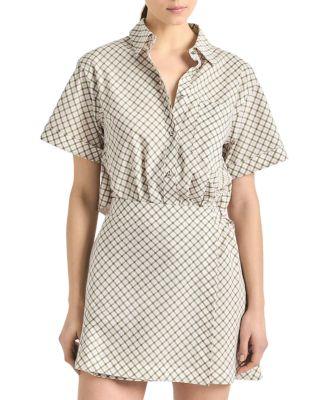 Delaney Mini Check Dress by DEREK LAM 10 CROSBY