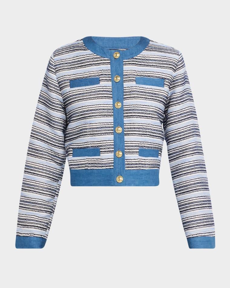 Elain Tailored Tweed Jacket by DEREK LAM 10 CROSBY