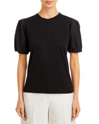 Eva Cotton Puff Sleeve Tee by DEREK LAM 10 CROSBY