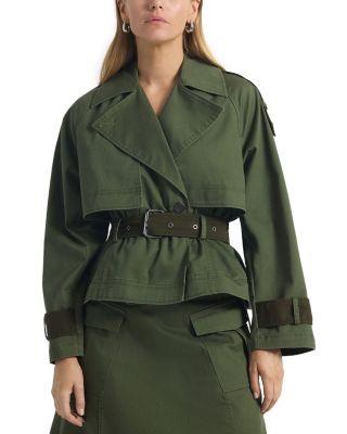Ines Cropped Trench Jacket by DEREK LAM 10 CROSBY