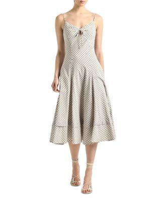 Keyhole Cutout Midi Dress by DEREK LAM 10 CROSBY