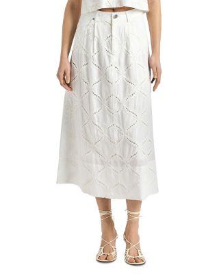Nydia Open Embroidered Skirt by DEREK LAM 10 CROSBY