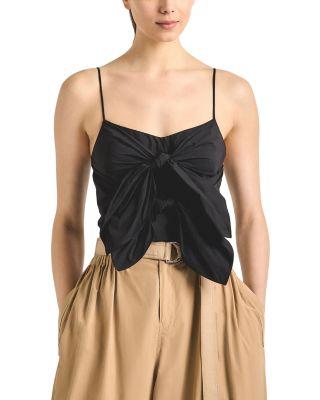 Shira Poplin Bow Top by DEREK LAM 10 CROSBY