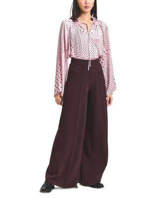 Tempest Wide Leg Knit Pants by DEREK LAM 10 CROSBY