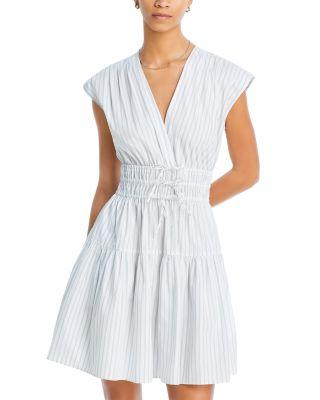 Tora Cotton V Neck Dress by DEREK LAM 10 CROSBY